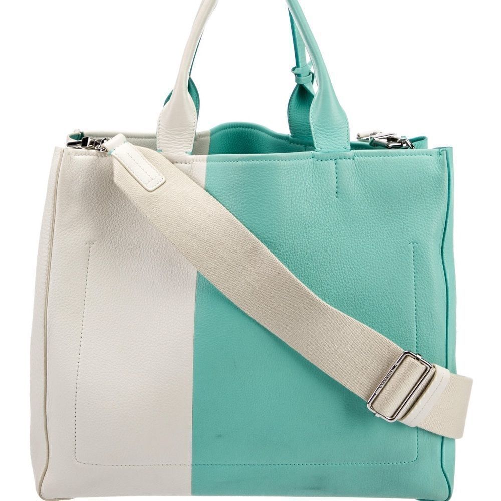 Tiffany Color Block Tote Bag - Picture 5 of 14